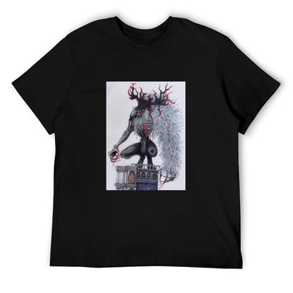 Bloodborne Cleric Beast T-Shirt black cotton t-shirt plain for man package t shirt man luxury t shirts for man slim fit T-Shirt