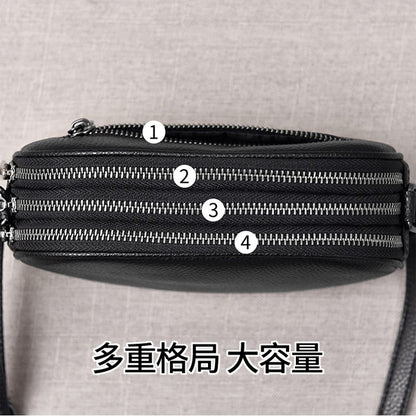 Luxury Leather Tote Bag - Designer Brand Women's Handbag for Office & Daily Use, Modern Minimalist Style