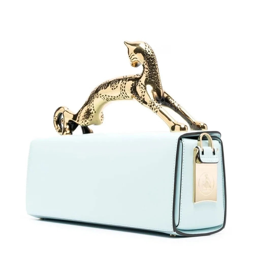 Elegant Fashion Luxury Brand Replica Handbag for Women New In High-Quality Metal Handle Designer Shoulder Bag Rectangular Shape