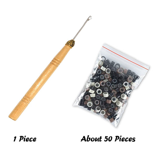Tinsel Kit with Tools Fairy Hair Tinsel Heat Resistant Sparkling Shiny Tinsel Hair Extensions Colorful Hair Tinsel strands Kit