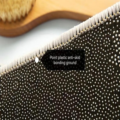 VIKAMA Cold White Car Carpet Digital Printing Technology Simple Home Decor Children's Play Cushion Bedroom Soft Plush Carpet