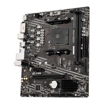 MSI AMD A520M-A PRO Motherboard Support Ryzen CPU R3 R5 R7 5000 & 3000 Series Mainboard AM4 M.2 NVME Dual Channel DDR4 Full New