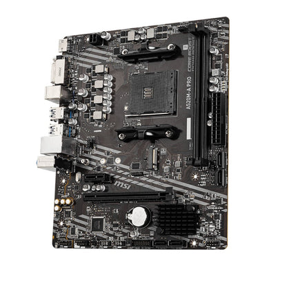 MSI AMD A520M-A PRO Motherboard Support Ryzen CPU R3 R5 R7 5000 & 3000 Series Mainboard AM4 M.2 NVME Dual Channel DDR4 Full New