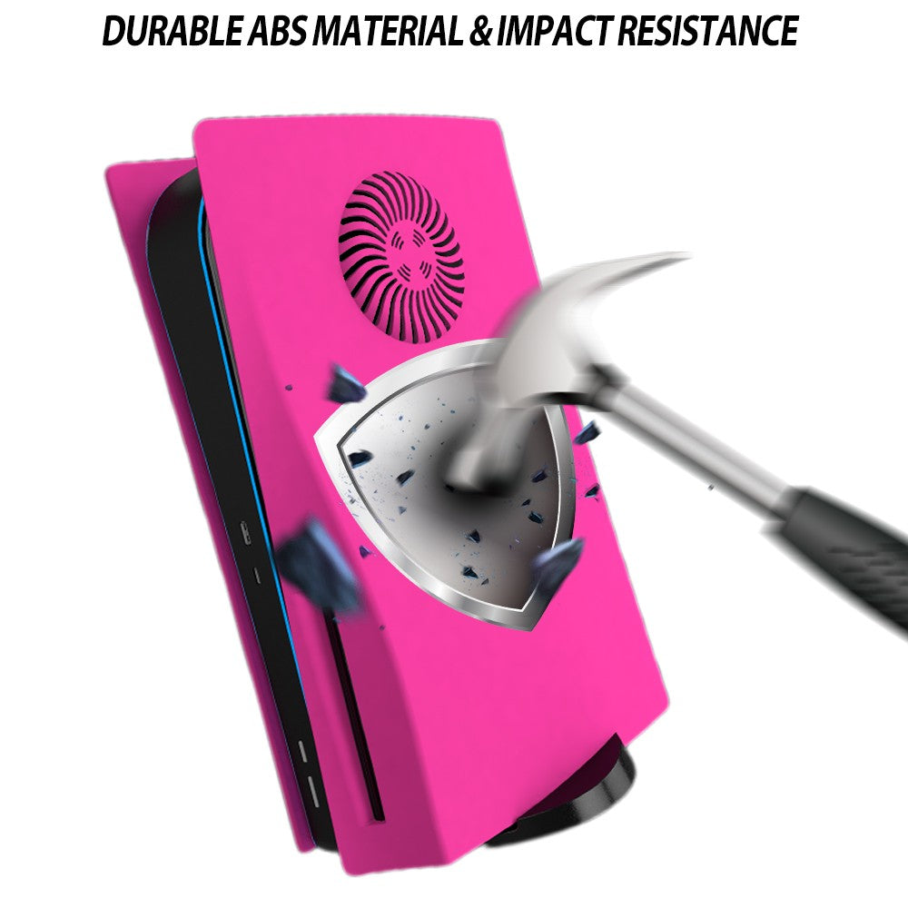 Disc Edition Faceplate with Cooling Vent Cover Shell Panels for PS5 Fat Console Protective Case Accessories for PlayStation5