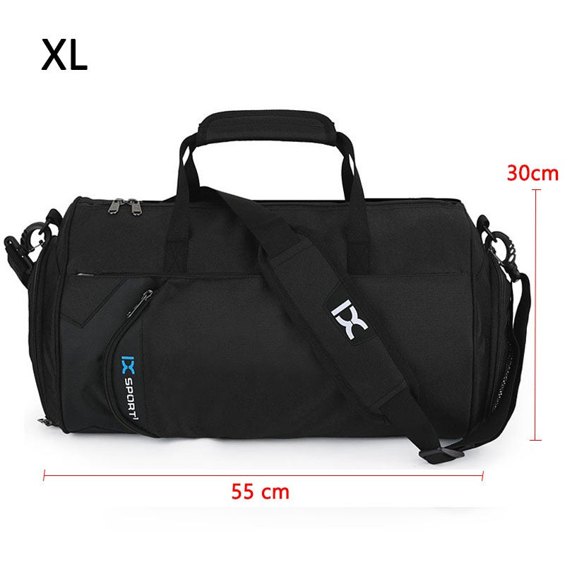 Bolsa de Ginástica Masculina Seca e Molhada para Yoga Feminina Treino Mala de Viagem Sacola de Esporte Ao Ar Livre Natação Sapatos Femininos Fitness Bolsa de Ombro de Fim de Semana