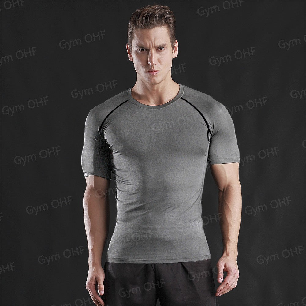 Thermal Man Underwear Set Spi/Der Compression T Shirt Leggings Yoga Sets Fitness