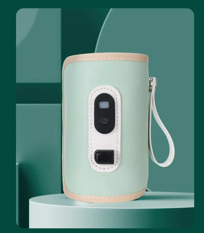 USB Baby Milk Bottle Thermal Bag Universal Digital Display Nursing Bottle Heater Portable Baby Milk Heat Keeper for Traveling