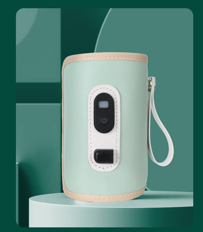 USB Baby Milk Bottle Thermal Bag Universal Digital Display Nursing Bottle Heater Portable Baby Milk Heat Keeper for Traveling