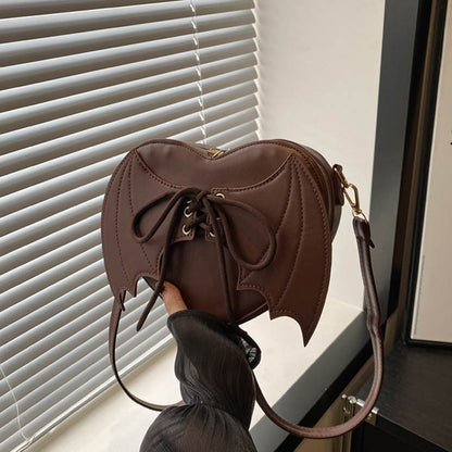 New trendy and personalized wing shoulder bag, versatile ins crossbody shaped bag New trendy and personalized wing shoulder bag,