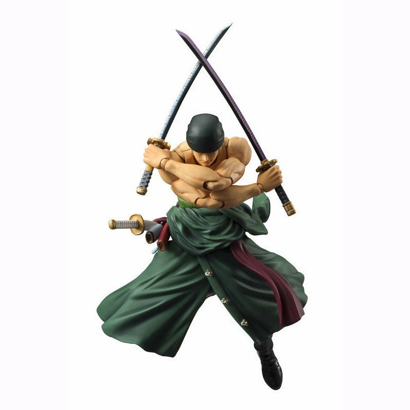 Anime One Piece Action Figure Zoro Luffy Ace Modelo Articulado Estátua Colecionável