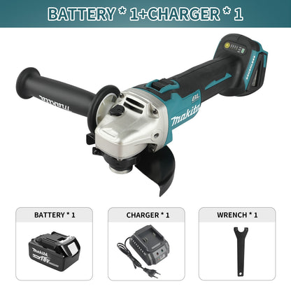 Makita DGA506 18V 125mm Esmerilhadeira Angular a Bateria Politriz Elétrica Sem Fio Lixadeira de Metal e Máquina de Corte
