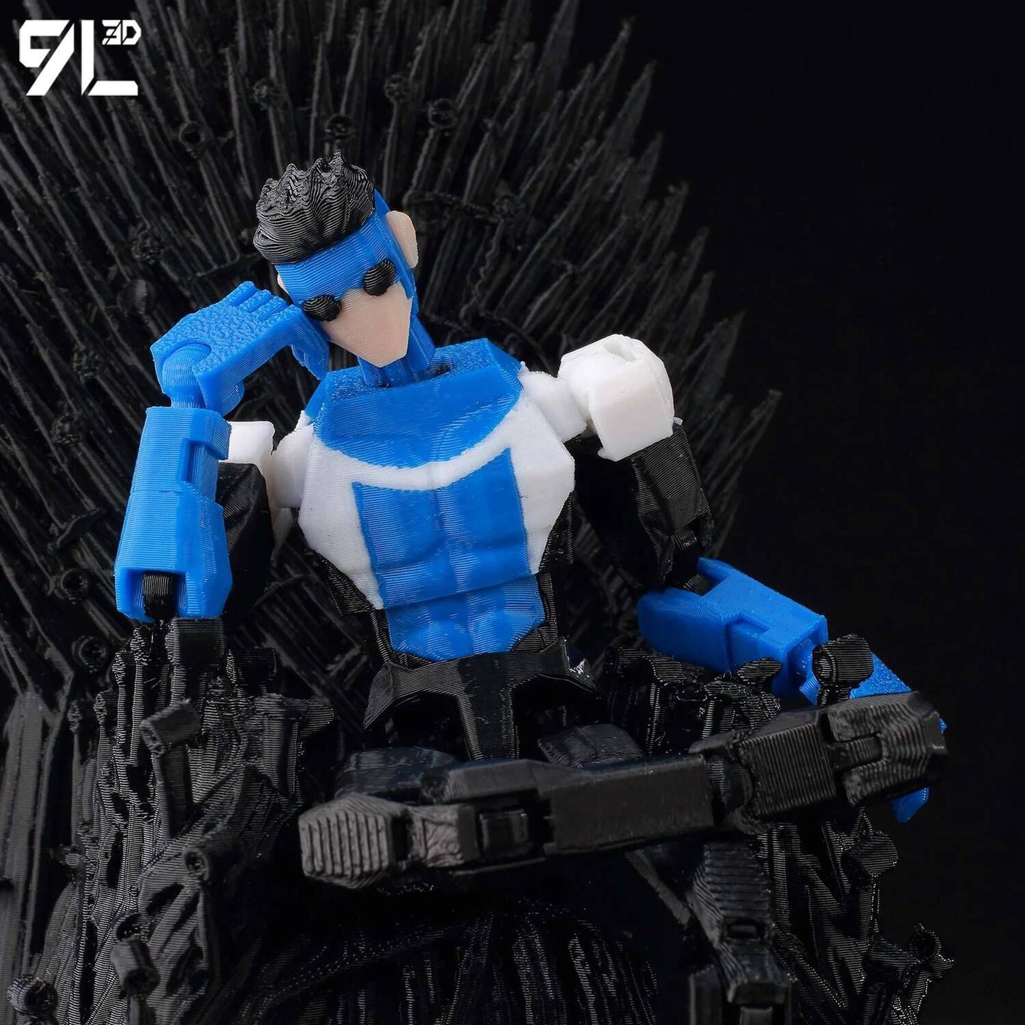 9L3D Sortudo 13 Invencível Menino Conquistador? Boneco de Ação Omni Impresso em 3D Modelo de Anime Articulado Colecionável Brinquedo Presente Fã