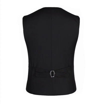Men's Suits Single Vest Single Breasted Elegant Classic for  Wedding Dresses Business