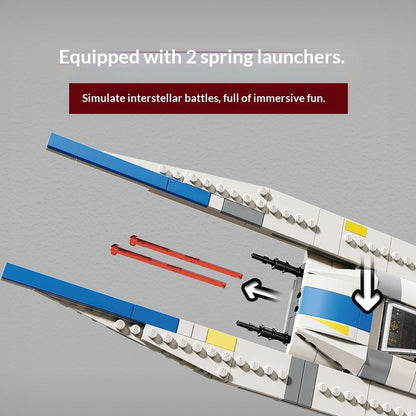 LEGO Building Blocks for Star Wars LG-75399U Wing Fighter, Boys' and Children's Toys, Birthday and Christmas Gifts