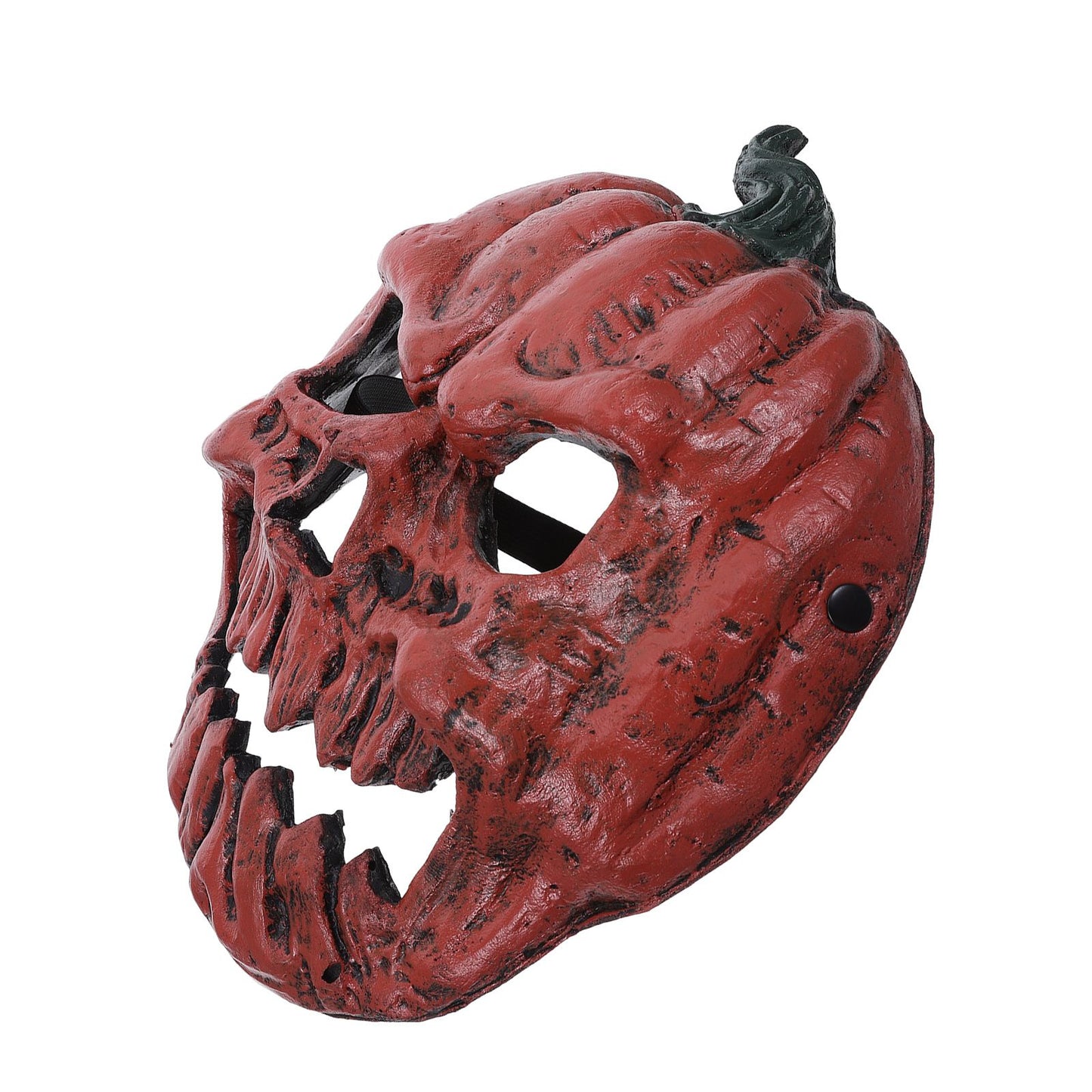 Halloween Pumpkin Mask for Face Realistic Costume Party Mask Scary Horror Pumpkin Dress-Up Face Masquerade Cover for Carnival