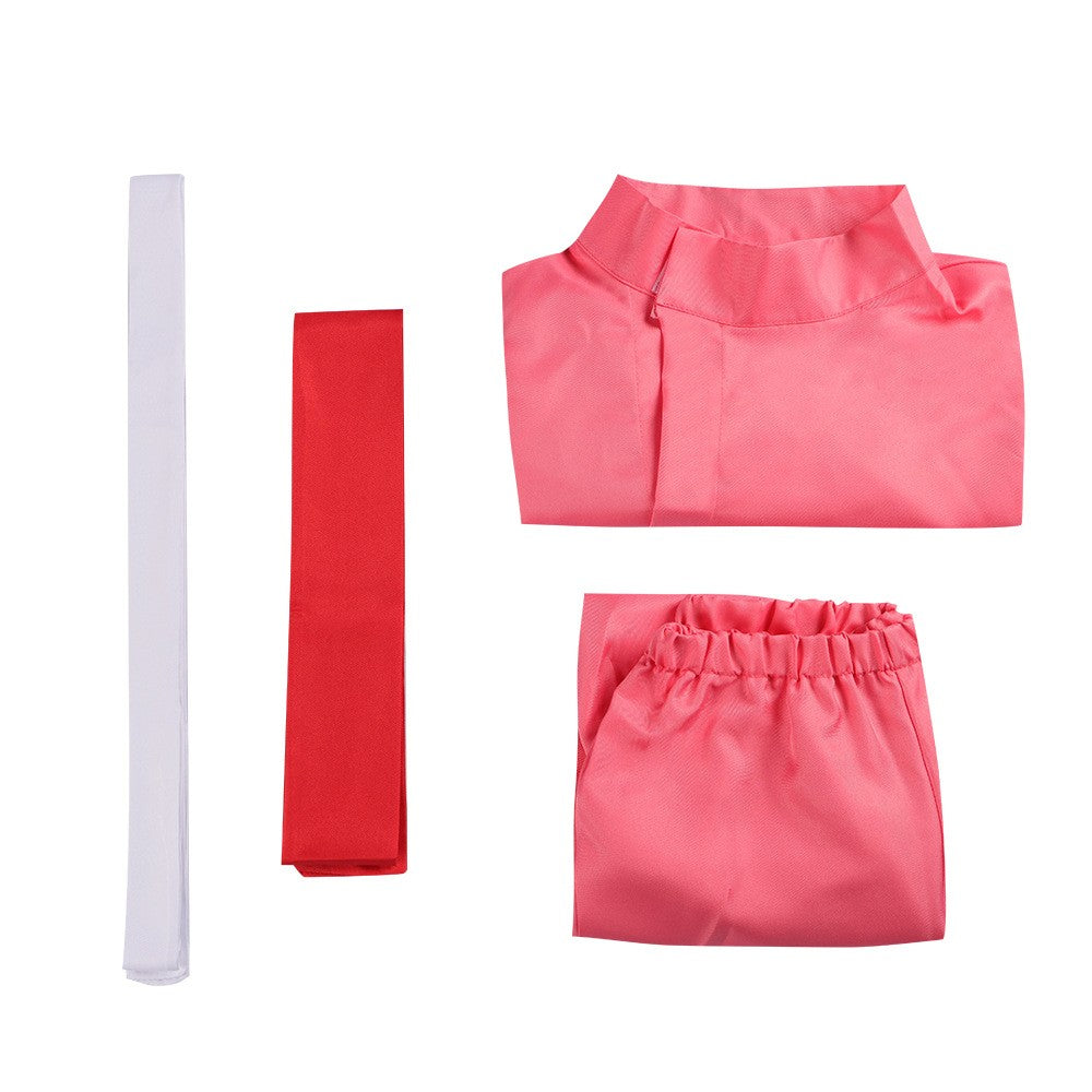 Adult Anime Spirited Cosplay Suit Away Pink Kimono Takino Chihiro Show Kamikakushi Halloween Party Costumes for Women male