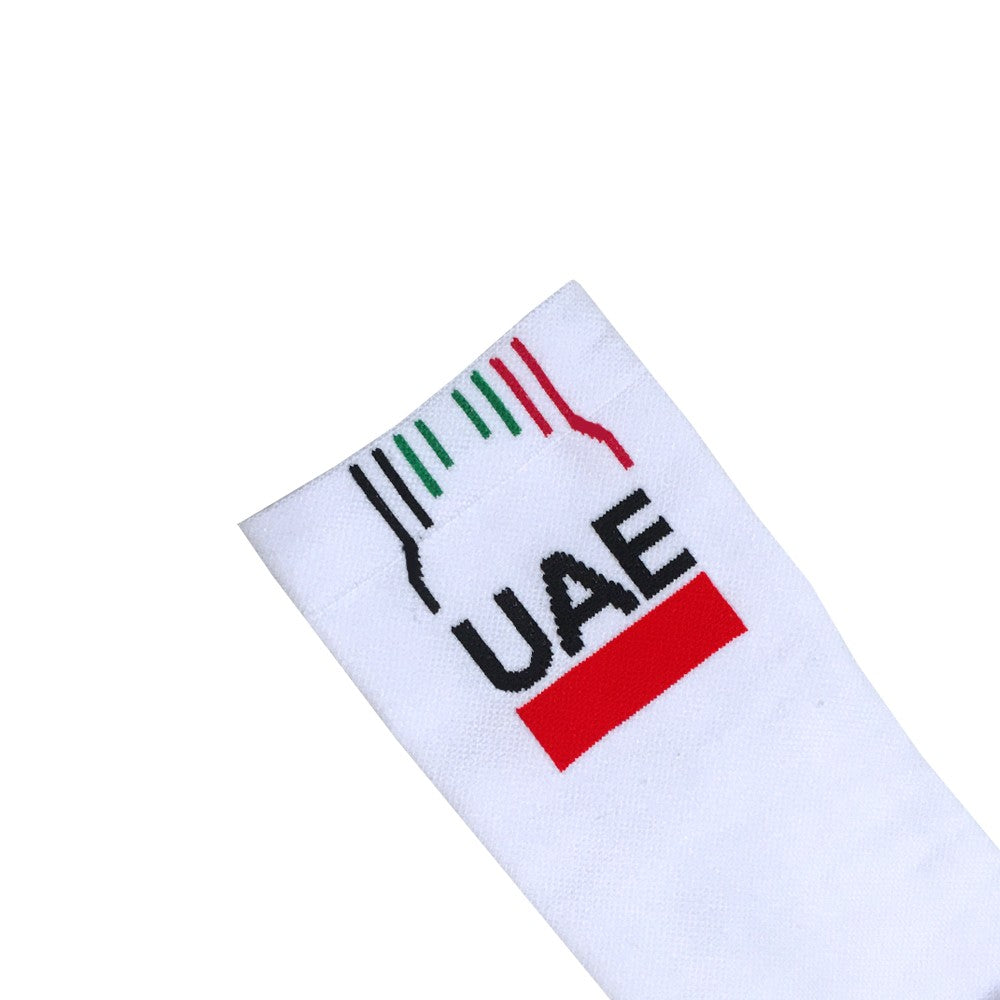 New White UAE Team INEOS Cycling Socks Non Slip Soccer Socks Cushioned Breathable For Running Basketball Bike Sports Grip Socks