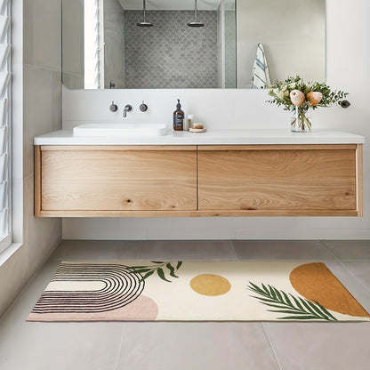 VIKAMA Simple High-End Carpet Soft Bedside Carpet Sink Carpet Bathroom Mat Living Room Rug For Bedroom Door Mat Home Decoration