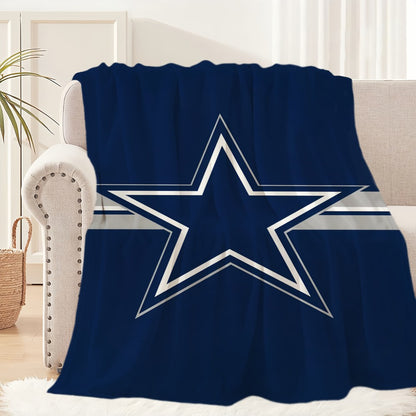 Dallas Cowboys Rugby Blanket Blanket for Couch Sofa Travel Home Hiking Picni Bed Beding Flannel Blanket birthday gift