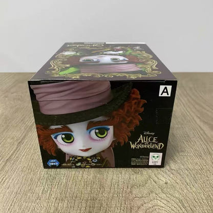 100% Original em Estoque Bandai Spirits Banpresto Q Posket Q Posket Personagens Disney Alice no País das Maravilhas (2010) Modelo Chapeleiro Maluco