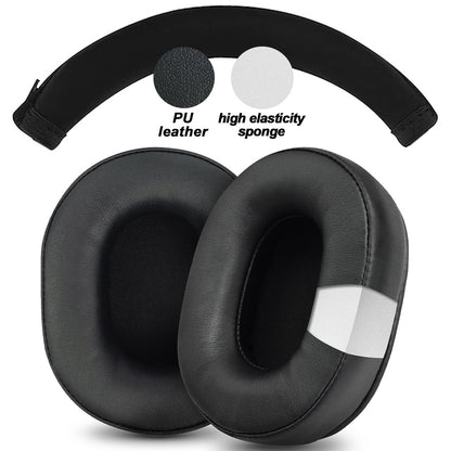 Earphone pads For REDRAGON H510 710 ZEUS-X RGB replacement Earpads headphones Earmuffs Soft cloth Memory Covers Sponge  Protein