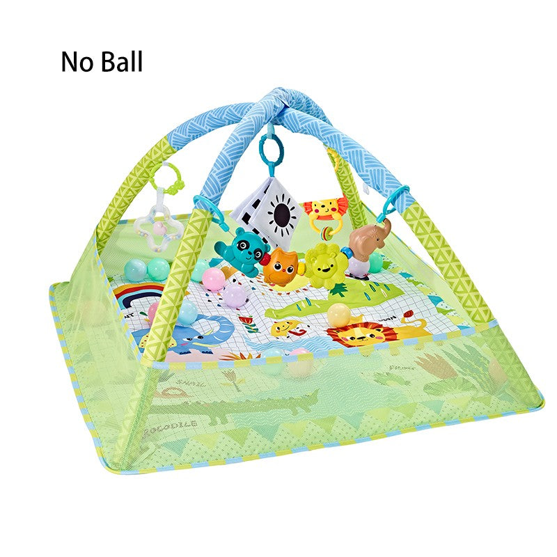 Baby Multifunctional Fitness Frame Kids Early Education Toys Mat Crawling Blanket Baby Early Activity Fitness Fence Dollhouse