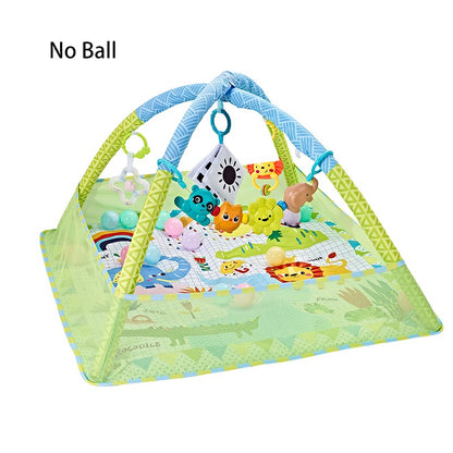 Baby Multifunctional Fitness Frame Kids Early Education Toys Mat Crawling Blanket Baby Early Activity Fitness Fence Dollhouse