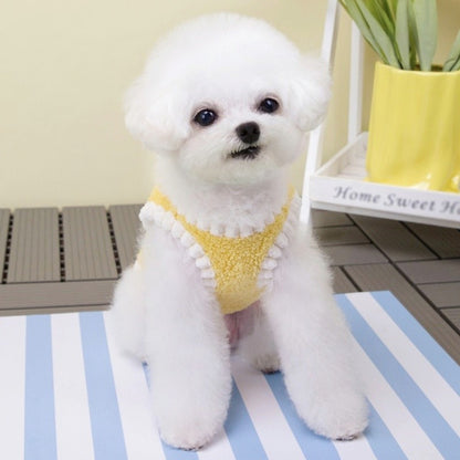Roupas de cachorro de lã de outono Colete de cachorro com estampa de coelho Moda Moletom de cachorrinho Quente Colete de gato Pulôveres Moletons de estimação Fantasia de chihuahua