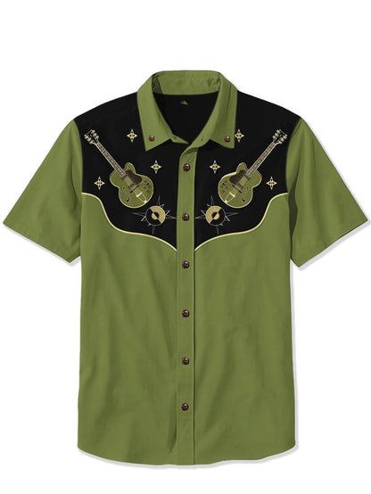 Men's Shirts Summer Casual Fashion Short Sleeved Shirts Mens Hawaiian Shirts Casual Clothing Camisas De Hombre Elegantes De Lujo