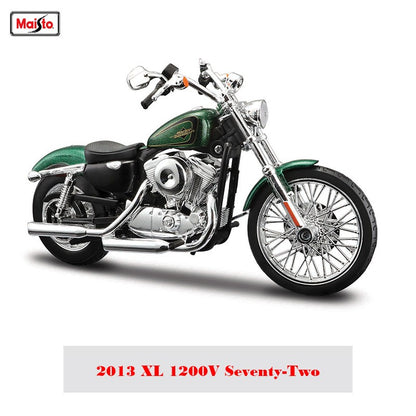 Maisto 1:12 Vários estilos para escolher motocicleta Harley 2013 FLHTK GLIDE Veículos Die Cast Motocicleta Colecionável Modelo de Brinquedo