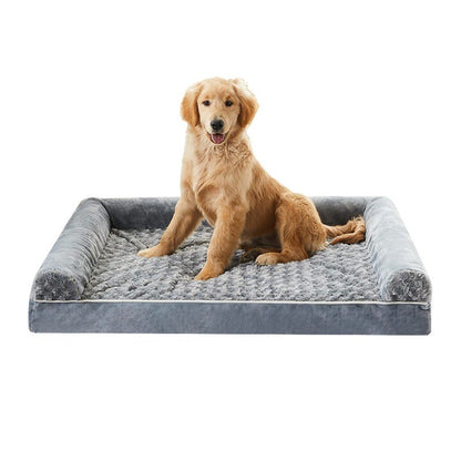 Cama para Cães Sofá Tapetes de Espuma Ortopédica Macia Canil para Gatos com Capa Removível Lavável Para Cães Pequenos, Médios e Extragrandes