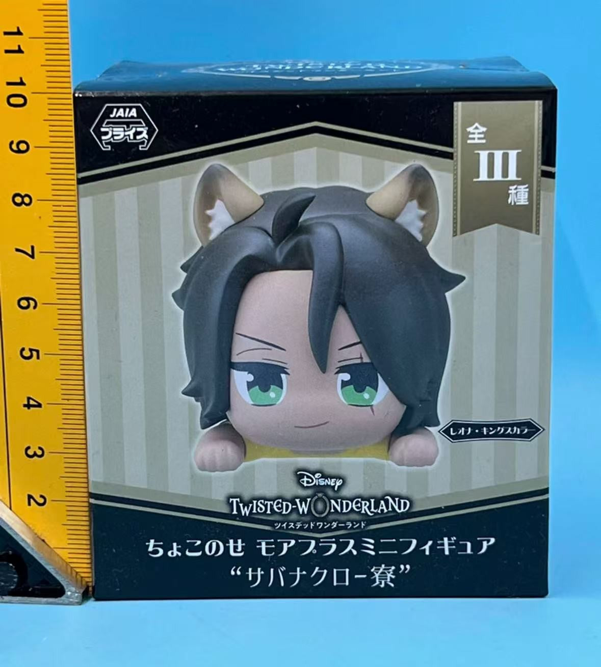 Genuine Bandai Q posket Series Disney Twisted Leona Jack Ruggie Wonderland Azul Ashengrotto Colecionáveis Brinquedos de Modelo Presente
