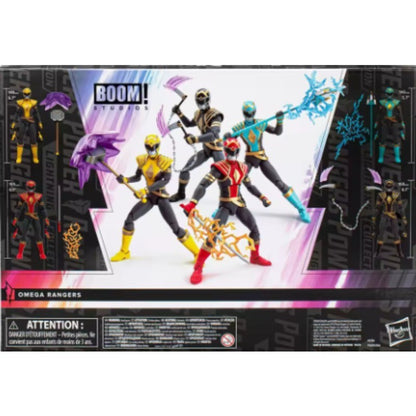 Boneco Colecionável Hasbro Power Rangers Lightning Collection Omega Rangers Anime