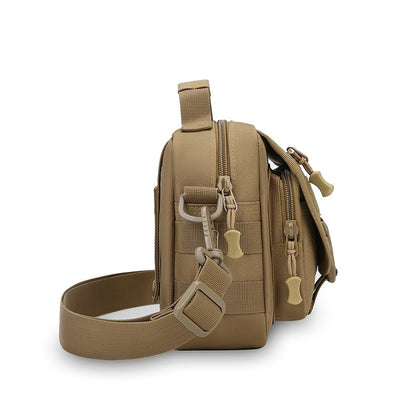 Tactical Messenger Pouch Men's Vintage Camouflage Army Crossbody Bag Nylon Single Shoulder Bag Chest Pack Sling Hunting Bag