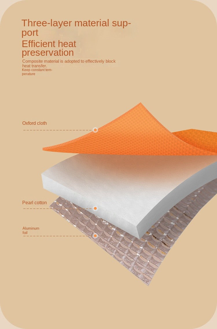 Preservation Baby Food Milk Bottle Heat/cold Storage Insulation Bags Waterproof Swan Bag Lunch Bag Infant Kids Food Bag