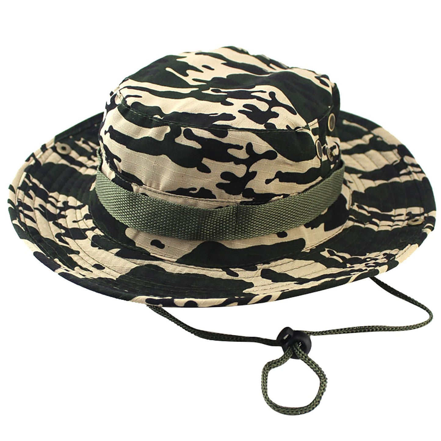 Fashion Men And Women Outdoor Camping Sport Travel Camouflage Fisherman Sunscreen Hat Foldable Wide Brim Soft Hat