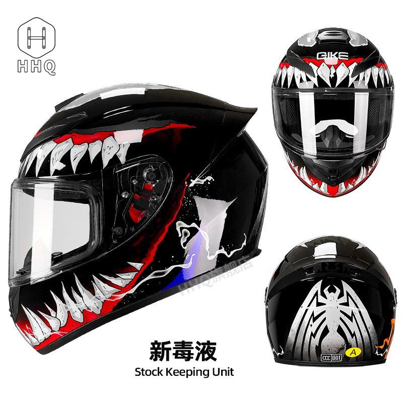 Novo capacete de moto Bluetooth para homens e mulheres, cobertura total, antiembaçante, capacete de moto integral