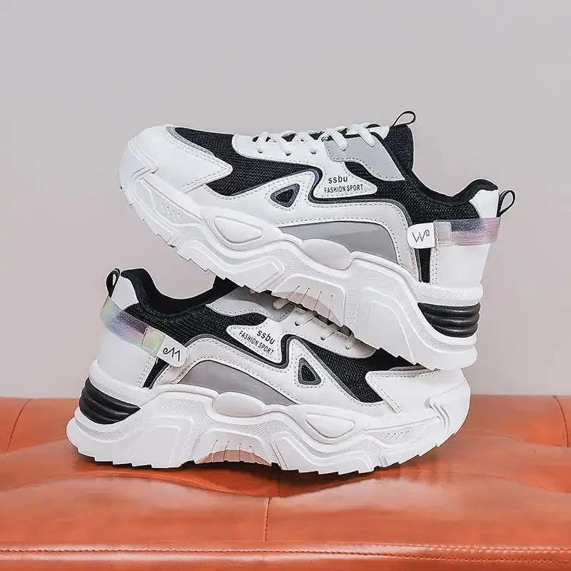 2025 Sneakers Women Platform Flat Shoes Woman Shoes Green Casual Trainers Ladies Chunky Sneakers Women Shoes