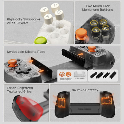 GameSir X5s Mobile Gamepad Zenless Zone Zero Edition Android iOS iPAD Mini Phone Controller for Switch 2/1 Hall Effect Sticks