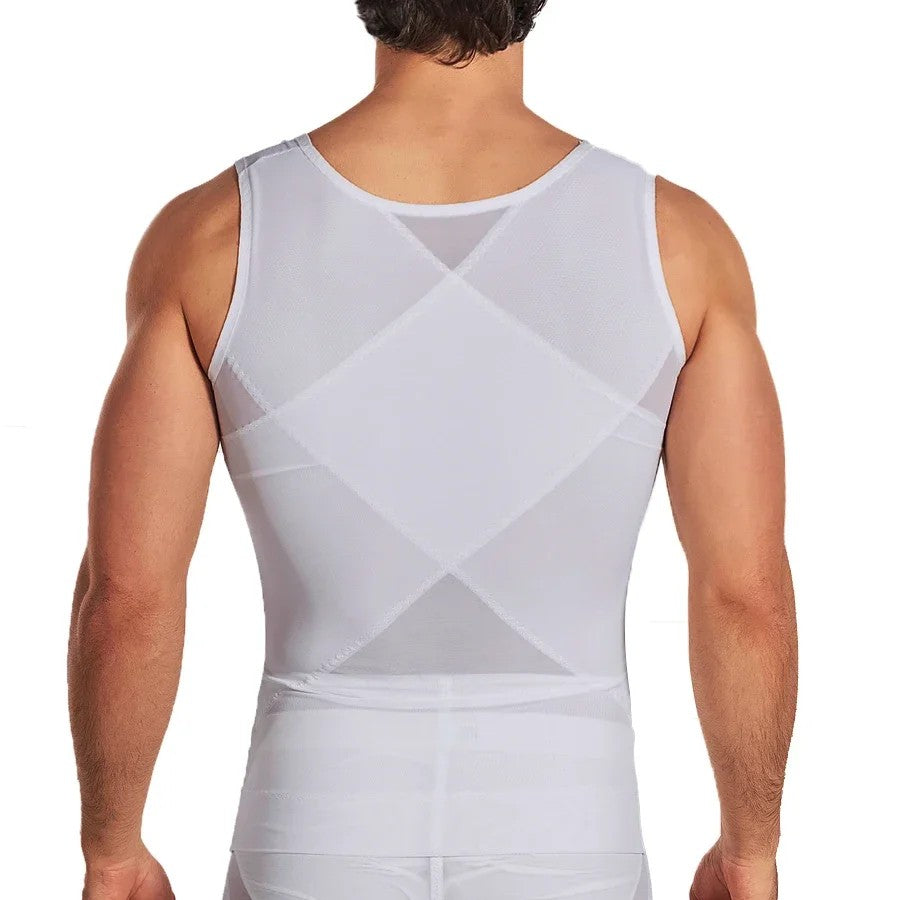 Men Fitness Clothes Compression Sports Vest Tight Base Layer Sleeveless Shirt Mesh Tops Singlet Sweatshirt Sportswear Activewear