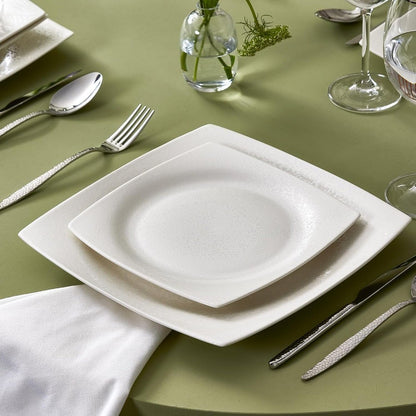 Karaca New Flava 24-Piece Porcelain Dinnerware Set - Elegant Dinner, Pasta, and Side Plates for Six