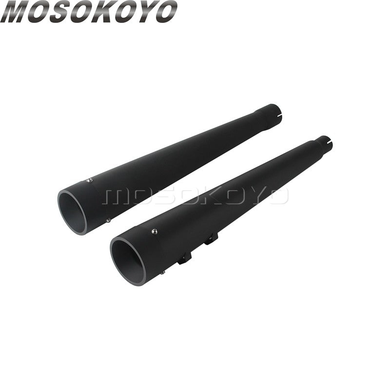 Motorcycle Tappered Slip-On Exhaust Pipe For Harley Touring Street Road Electra Glide Road King FLHR FLHX FLTRX FLHTK 2017-2023