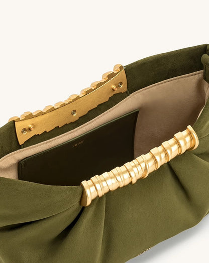 2025 Summer New Evening Handbag For Women Wrinkled Metal Fashion Bag Clutchs ????? ??????? ????????? ??????? ??????? Sac à Main