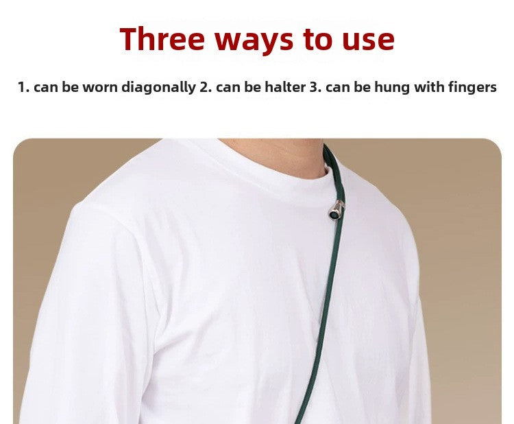 Crossbody Lanyard Necklace Strap Universal Mobile Phone Adjustment Long Hanging Rope with Clip Anti-Lost Lanyard