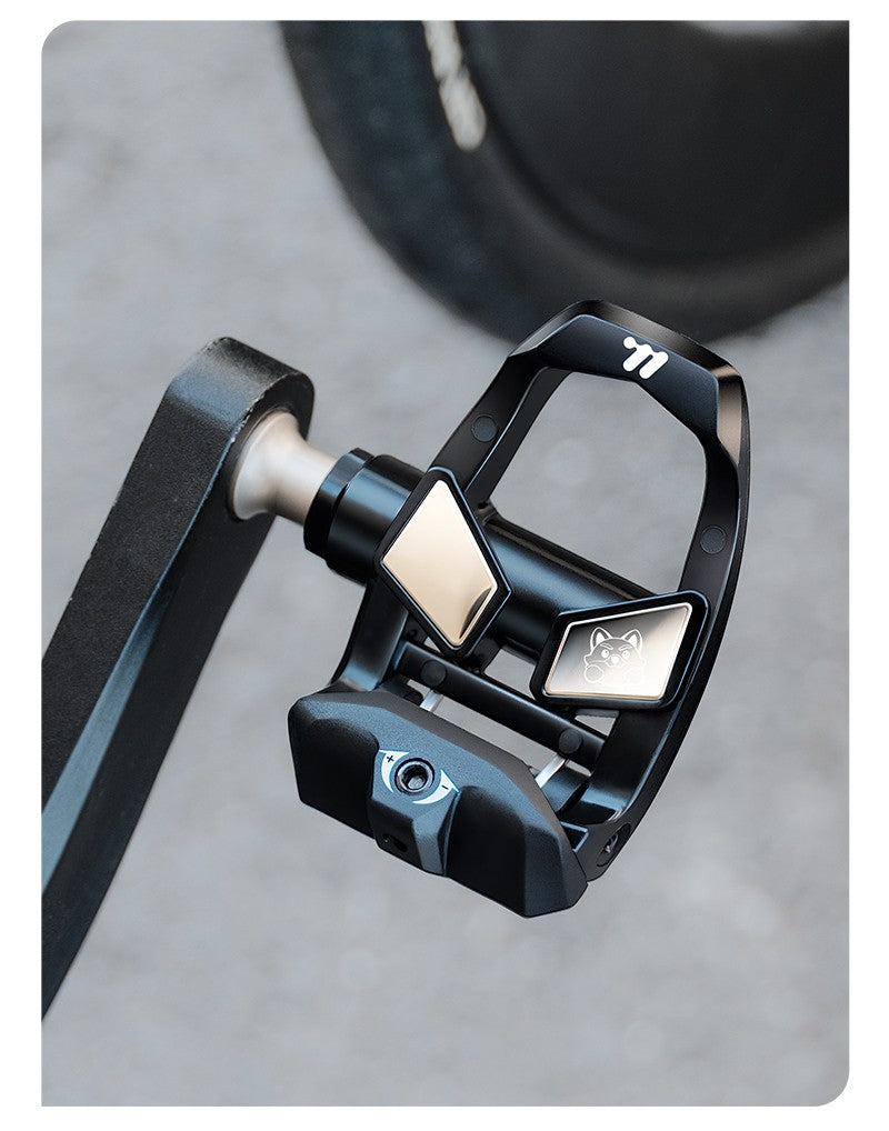 WEST BIKING Road Bike Pedals Nylon Bicycle Locking Pedals Cycling Bearing Cleats Clipless Pedal Look System With Locking Plates