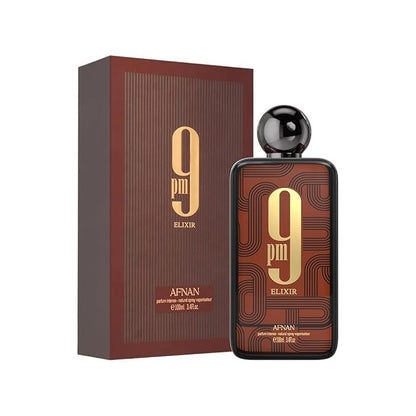 100ML Original AFNAN 9AM 9PM Rebel Dive Elixir Colônia Masculina Eau de Toilette Perfume Árabe para Mulheres e Homens Nobre Alta Qualidade