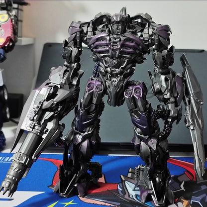 Brinquedo de Transformação BAIWEI TW1028 Shockwave ZS01 SS56 MP29 Guardião do Universo Robô de Deformação Liga Metálica Figura de Ação Modelo de Carro Presente
