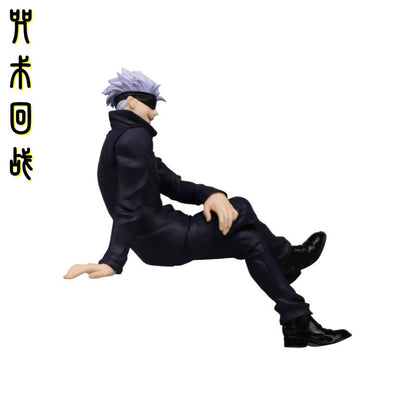 13cm Anime Japonês Jujutsu Kaisen Figura Gojo Satoru Boneco de Ação Brinquedos de PVC Modelo Estátua Colecionável Noodle Stopper Presente Infantil