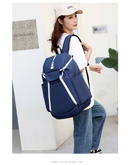 Mochila de basquete de grande capacidade com logotipo personalizado, bolsa de treinamento multifuncional para atividades ao ar livre com número impresso, bolsa esportiva de basquete e futebol