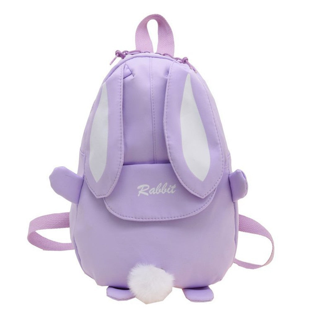 Bolsas de escola infantis de moda, mochilas portáteis de coelho, mochilas de viagem infantis, mochilas escolares fofas para meninos e meninas, bolsa de peito
